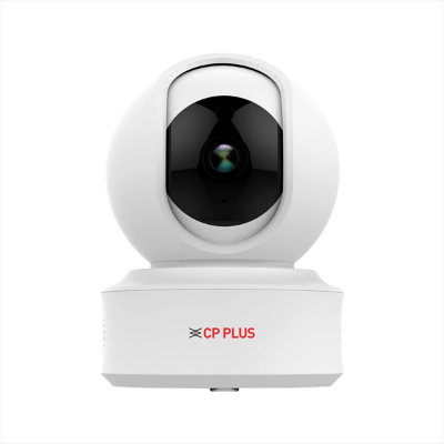 CP PLUS Intelligent Home PT Camera with Cloud Remote Viewing – 1080 Full HD , Wireless / WiFi, 360 Degree Viewing ,Motion Detection ,Two Way Communication ,Superior Night Vision , Pan- Tilt option,SD Card Slot.
