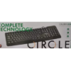 Circle Caliber Wired USB Multi-device Keyboard (Black)