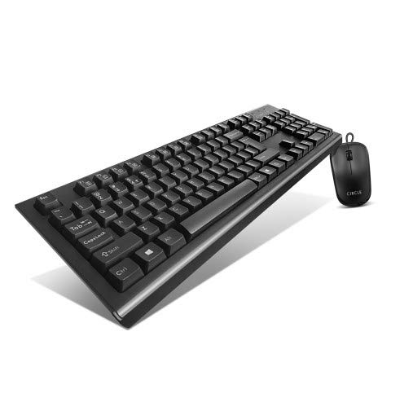CIRCLE C50 Multimedia Combo Keyboard with Mouse (Black)